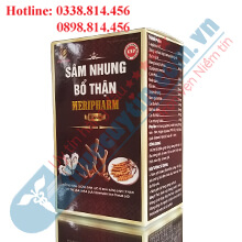 SÂM NHUNG BỔ THẬN MERIPHARM - TĂNG CƯỜNG CHỨC NĂNG SINH LÝ