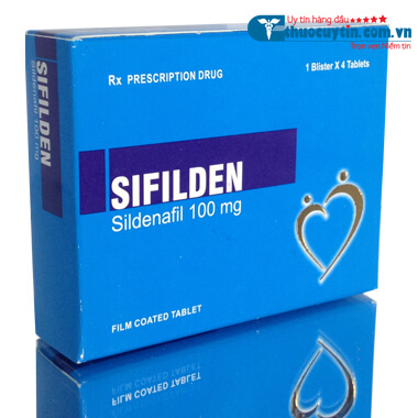 THUỐC SIFILDEN 100MG CƯỜNG DƯƠNG ẤN ĐỘ CHẤT LƯỢNG CAO