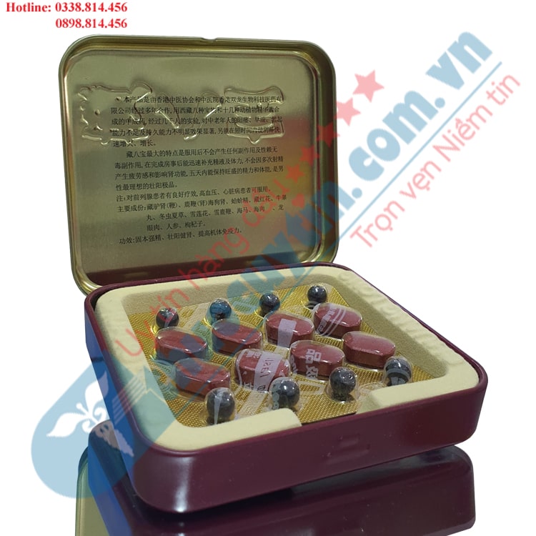 thuốc cường dương Tibet Babao hộp 16 viên