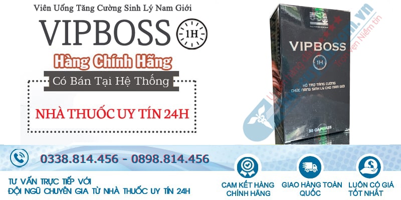 Vipboss 1h chính hãng