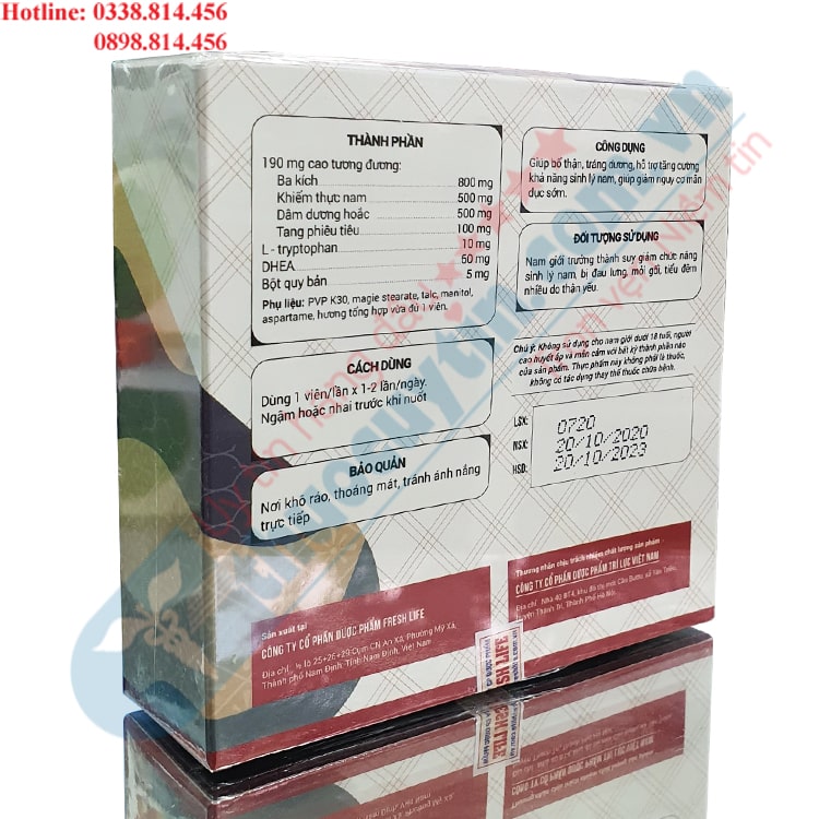 hướng dẫn sử dụng viên ngậm tengsu