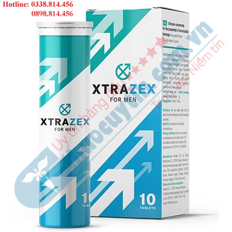Viên sủi tăng cường sinh lý nam Xtrazex