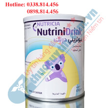 SỮA NUTRINIDRINK 400MG - BỔ SUNG NĂNG LƯỢNG CAO CHO BÉ TRÊN 1 TUỎI