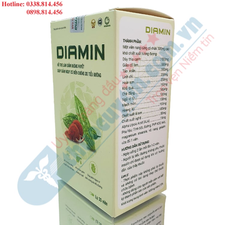 thuốc Diamin điều trị bệnh tiểu đường