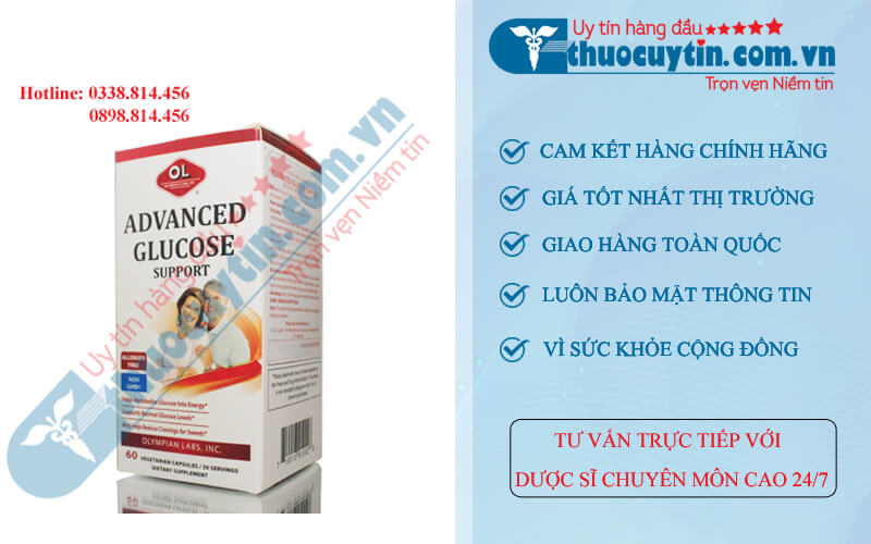 Viên uống Advanced Glucose Support