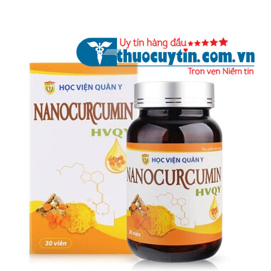 HỌC VIỆN QUÂN Y NANO CURCUMIN HVQY CHỮA ĐAU DẠ DÀY