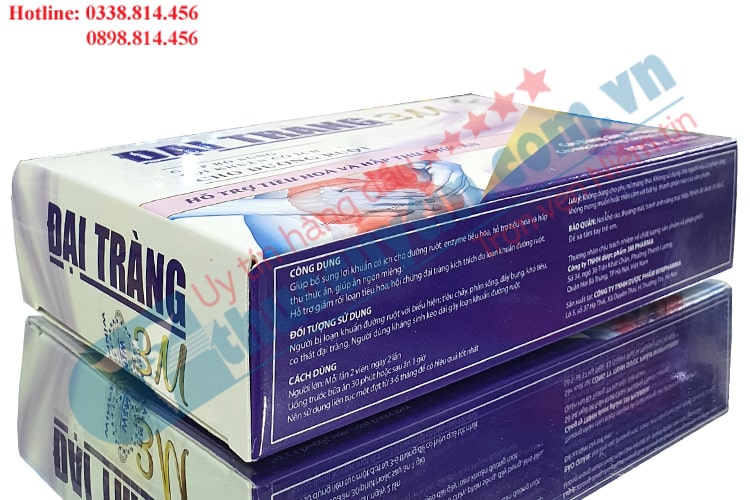 thuốc Đại tràng 3M chống rối loạn tiêu hóa, điều trị ruột kích thích