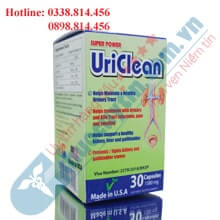 SUPER POWER URICLEAN - VIÊN UỐNG TAN SỎI NHẬP KHẨU MỸ