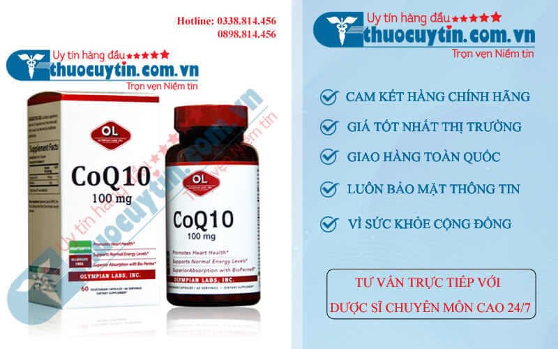 CoQ10 100mg Olympian Labs