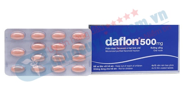 Thuốc Daflon 500mg