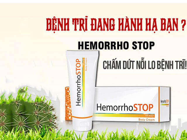 Kem bôi trĩ Homerrhostop
