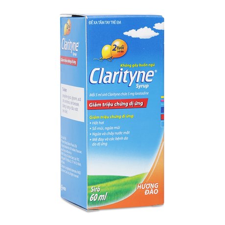 ĐIỀU TRỊ DỊ ỨNG CLARITYNE SIRO VIÊM MŨI DỊ ỨNG