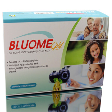 VIÊN UỐNG BỔ MẮT BLUOME GOLD NHÀ THUỐC TRỰC TUYẾN 24H
