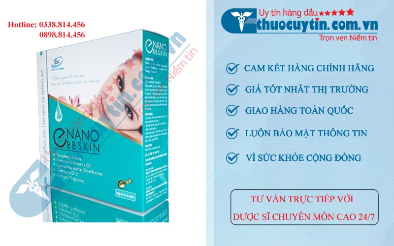 Viên dưỡng da E Nano BB Skin