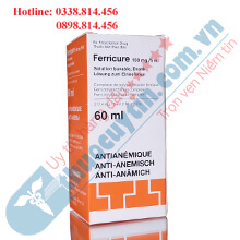 THUỐC FERRICURE 100MG/5ML BỔ SUNG SẮT NGUYÊN TỐ