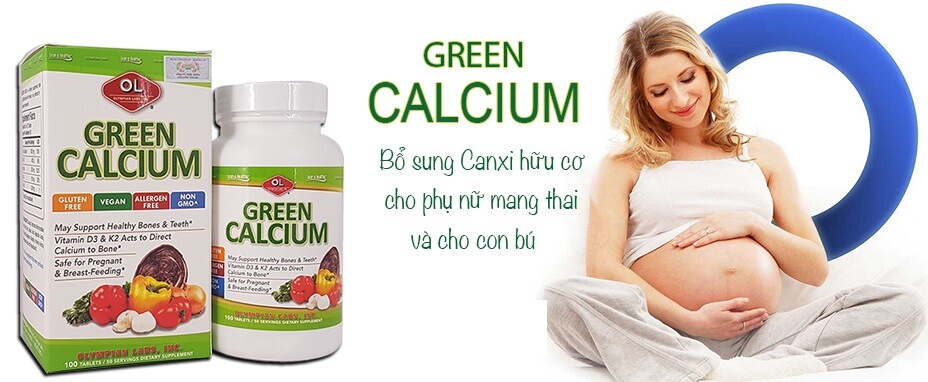 Công dụng của canxi hữu cơ Green Calcium