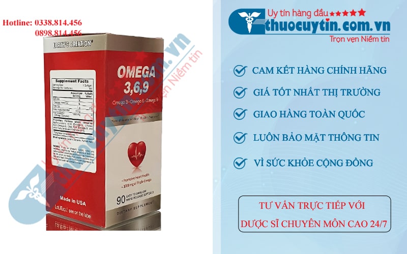 viên uống Omega 369 Earth's Creation