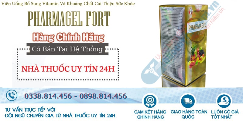 Pharmagel Fort tổng hợp vitamin, khoáng chất