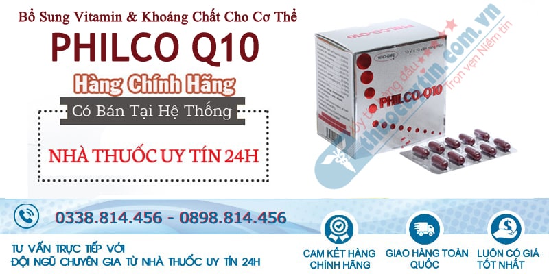 Thuốc Philco Q10 chính hãng